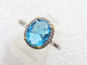 色石　指輪(16号)